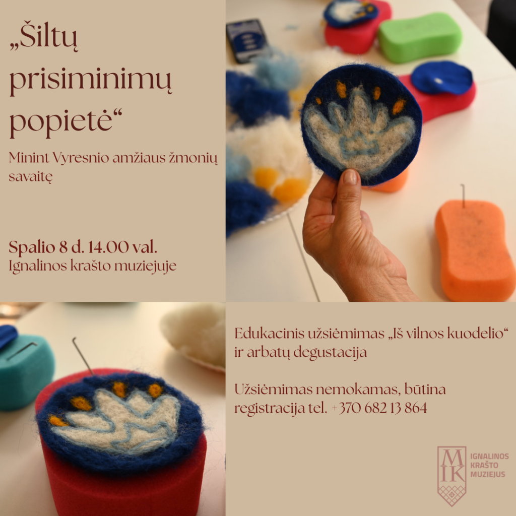 Edukaciniai užsiėmimai spalio 8d.